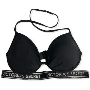 Victoria's Secret The Fabulous Black / White Swim Top